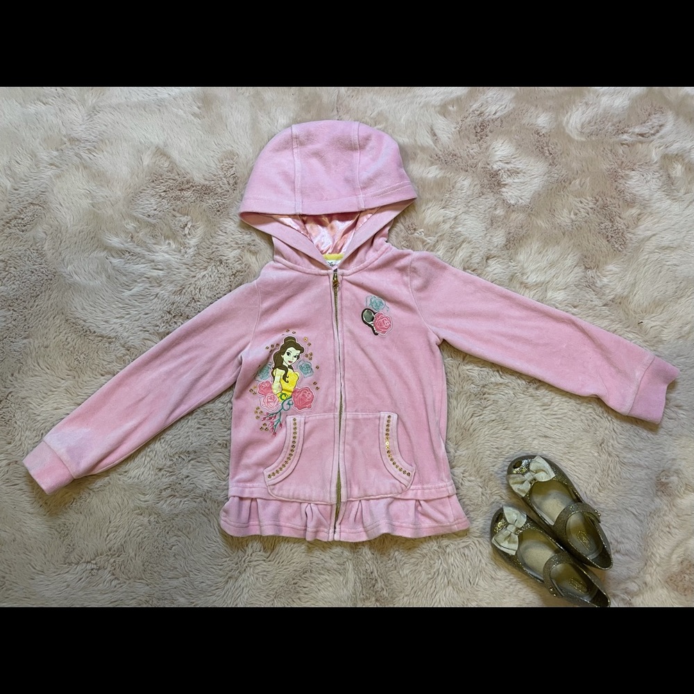 Disney 5/6 hoodie beauty & the beast